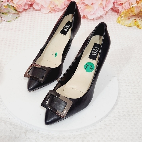 Jones New York Signature Diana II Navy Heels Size 7.5 - Picture 1 of 12